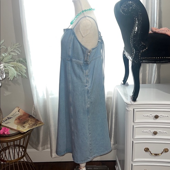 Light Blue Denim Dress by Treasure & Bond - Picture 2 of 5
